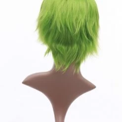 Light Green 32cm Law Of Ueki Kosuke Ueki Nylon Cosplay Wig -Cosplay Shopper Store image 188c 4 2 2 3 1