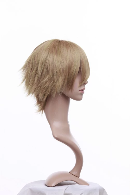 Golden 32cm Axis Powers Hetalia APH Russia Ivan Braginski Cosplay Wig 5 Golden 32cm Axis Powers Hetalia APH Russia Ivan Braginski Cosplay Wig - Image 3