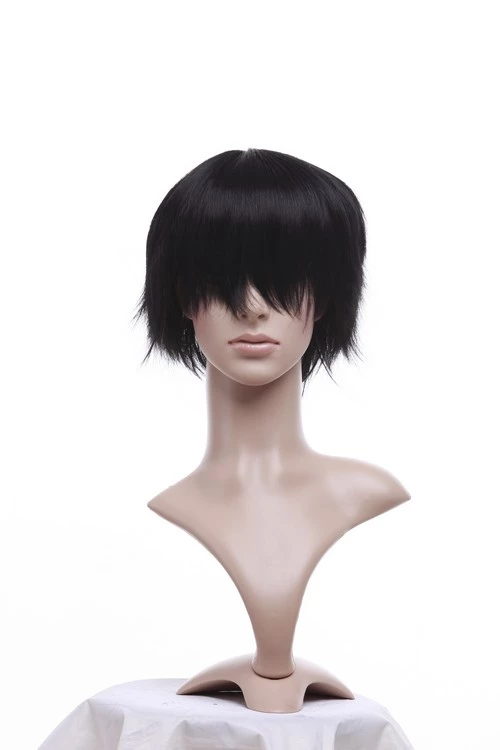 Black 32cm Bleach Kojima Mizuiro Cosplay Wig 7 Black 32cm Bleach Kojima Mizuiro Cosplay Wig - Image 5