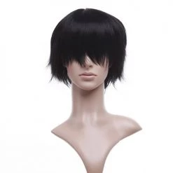 Black 32cm Fullmetal Alchemist Roy Mustang Cosplay Wig -Cosplay Shopper Store image 188e 1 4 3 1