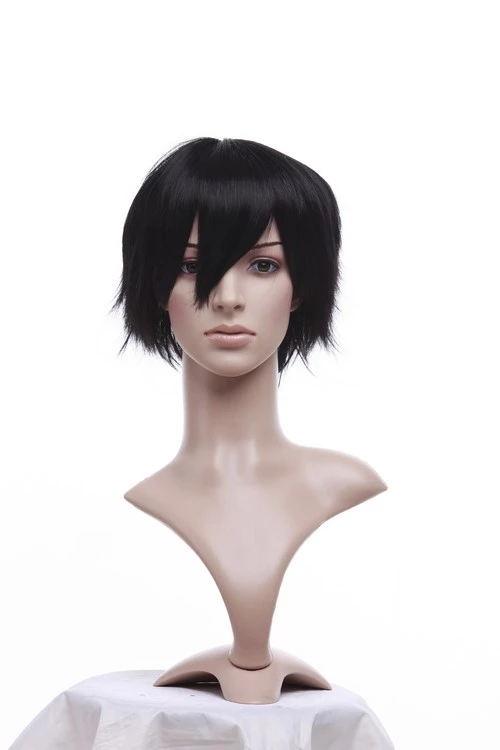 Black 32cm Bleach Kojima Mizuiro Cosplay Wig 4 Black 32cm Bleach Kojima Mizuiro Cosplay Wig - Image 2