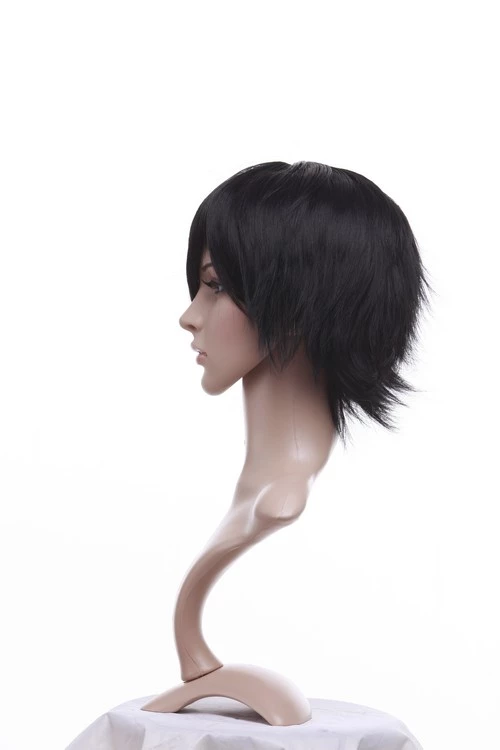 Black 32cm Bleach Kojima Mizuiro Cosplay Wig 6 Black 32cm Bleach Kojima Mizuiro Cosplay Wig - Image 4