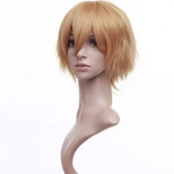 Blonde 32cm Axis Powers Hetalia American Cosplay Wig 14 Blonde 32cm Axis Powers Hetalia American Cosplay Wig -Cosplay Shopper Store image 188h 6 1 8 1