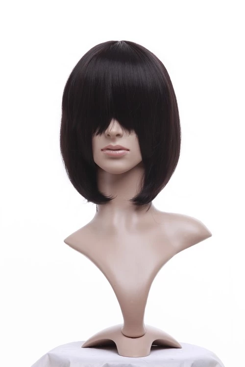 Black 40cm Bleach Kuchiki Rukia Cosplay Wig 7 Black 40cm Bleach Kuchiki Rukia Cosplay Wig - Image 5