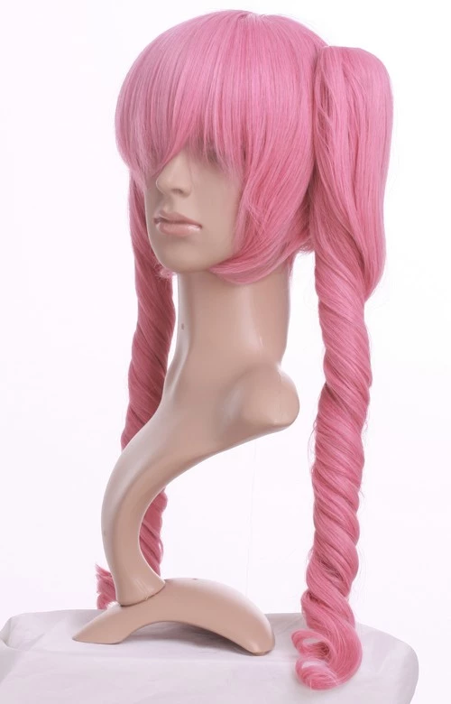 Pink 70cm Vocaloid Luka Nylon Cosplay Wig 6 Pink 70cm Vocaloid Luka Nylon Cosplay Wig - Image 4