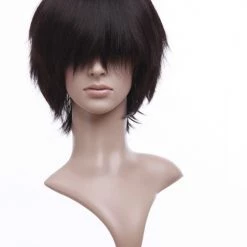 Black 32cm Naruto Gekkou Hayate Cosplay Wig 9 Black 32cm Naruto Gekkou Hayate Cosplay Wig -Cosplay Shopper Store image 199b 1 1 1 6 1