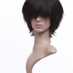 Black 32cm Katekyo Hitman Reborn! Hibari Kyoya Cosplay Wig 12 Black 32cm Katekyo Hitman Reborn! Hibari Kyoya Cosplay Wig -Cosplay Shopper Store image 199b 4 3 5 1