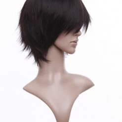 Black 32cm Naruto Gekkou Hayate Cosplay Wig 12 Black 32cm Naruto Gekkou Hayate Cosplay Wig -Cosplay Shopper Store image 199b 5 2 6 1