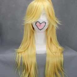 Golden 80cm Panty & Stocking With Garterbelt Anarchy Panty Cosplay Wig -Cosplay Shopper Store image 1 123 3 1