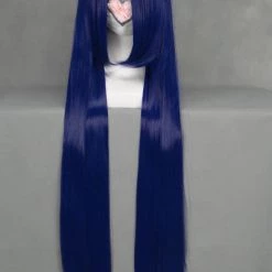 Deep Blue 100cm Haruhi Suzumiya Asakura Ryoko Cosplay Wig -Cosplay Shopper Store image 1 93 3 1