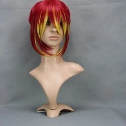 Red Yellow 75cm Ao No ExorcistAo Shura Kirigakure Cosplay Wig -Cosplay Shopper Store image 224a 3 4 1