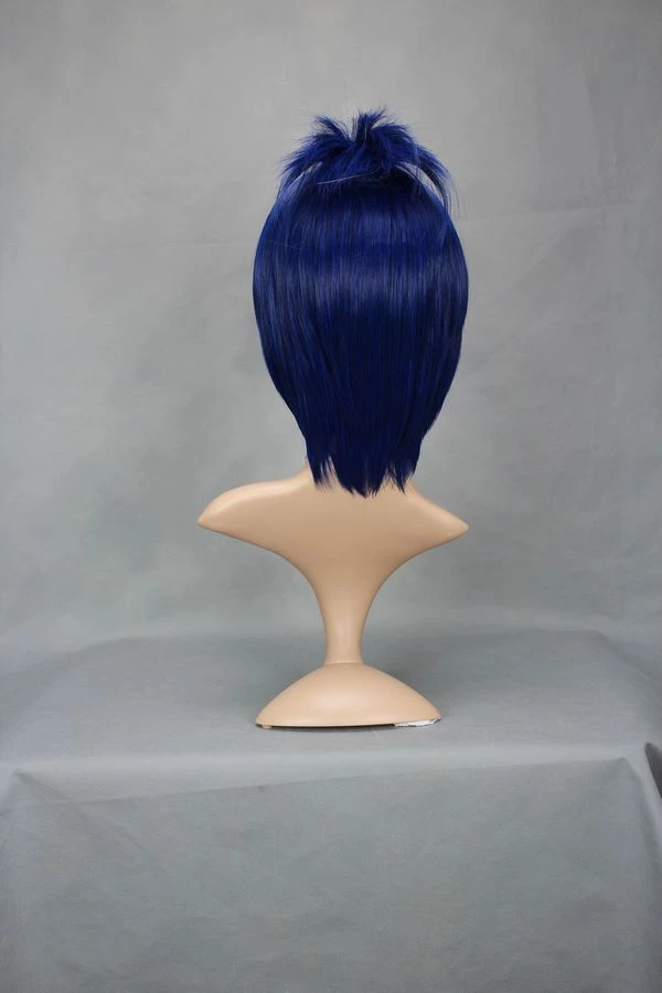 Dark Blue 32cm Katekyo Hitman Reborn Rokudo Mukuro Cosplay Wig 6 Dark Blue 32cm Katekyo Hitman Reborn Rokudo Mukuro Cosplay Wig - Image 4