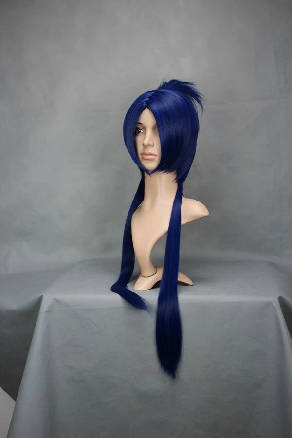 Dark Blue 55cm Katekyo Hitman Reborn Rokudo Mukuro Cosplay Wig 6 Dark Blue 55cm Katekyo Hitman Reborn Rokudo Mukuro Cosplay Wig - Image 4