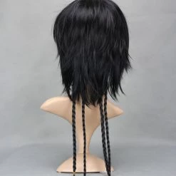 60cm Black Katekyo Hitman Reborn! Rambo Cosplay Wig -Cosplay Shopper Store image 249a 3 4 1