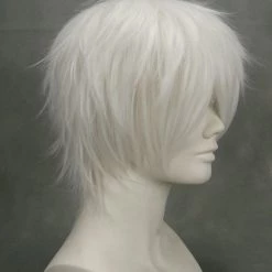 White 32cm Future City No.6 Shion Cosplay Wig -Cosplay Shopper Store image 2 113 3 1