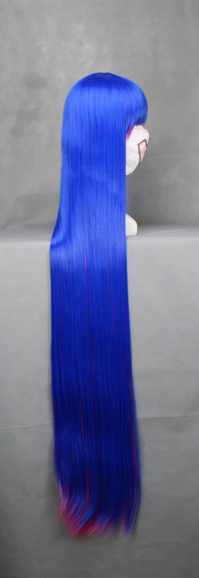 Blue And Red 120cm Panty & Stocking With Garterbelt Anarchy Stocking Cosplay Wig 5 Blue And Red 120cm Panty & Stocking With Garterbelt Anarchy Stocking Cosplay Wig - Image 3