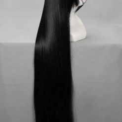 Black 110cm Puella Magi Madoka Magica Akemi Homura Cosplay Wig 8 Black 110cm Puella Magi Madoka Magica Akemi Homura Cosplay Wig -Cosplay Shopper Store image 2 122 3 1