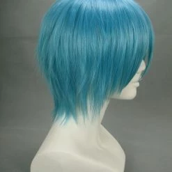 Light Blue 32cm Puella Magi Madoka Magica Miki Sayaka Cosplay Wig 9 Light Blue 32cm Puella Magi Madoka Magica Miki Sayaka Cosplay Wig -Cosplay Shopper Store image 2 123 3 1