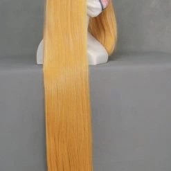 Golden 100cm Fullmetal Alchemist Winry Rockbell Cosplay Wig -Cosplay Shopper Store image 2 133 3 1