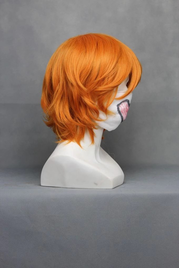 Mix Orange 40cm Sweet Pool Tetsuo Shironuma Cosplay Wig 5 Mix Orange 40cm Sweet Pool Tetsuo Shironuma Cosplay Wig - Image 3