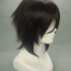 Black 32cm Hakuouki Hijikata Toshizo Cosplay Wig -Cosplay Shopper Store image 2 195 3 1