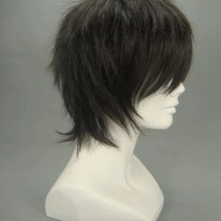 Black 32cm Katekyo Hitman Reborn! Lambo Cosplay Wig 9 Black 32cm Katekyo Hitman Reborn! Lambo Cosplay Wig -Cosplay Shopper Store image 2 3 1 4 1