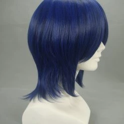 Deep Blue 35cm Sailor Moon Sailor Mercury Mizuno Ami Cosplay Wig -Cosplay Shopper Store image 2 53 4 1