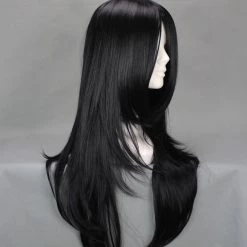 Black 65cm Bleach Kuchiki Byakuya Cosplay Wig -Cosplay Shopper Store image 2 69 4 1