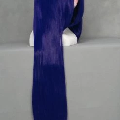 Deep Blue 100cm Ikkitousen Cosplay Wig -Cosplay Shopper Store image 2 86 3 1