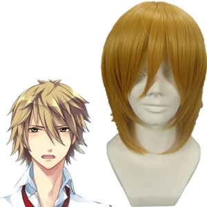 32cm Golden Starry Sky Miyaji Ryunosuke Nylon Cosplay Wig