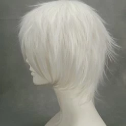 White 32cm Future City No.6 Shion Cosplay Wig -Cosplay Shopper Store image 3 101 3 1