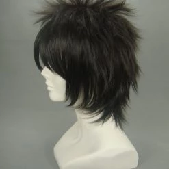 Black 30cm DuRaRaRa Ryugamine Mikado Cosplay Wig -Cosplay Shopper Store image 3 12 5 1