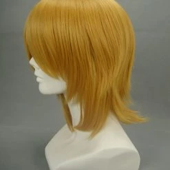 32cm Golden Starry Sky Miyaji Ryunosuke Nylon Cosplay Wig -Cosplay Shopper Store image 3 152 1 3 1
