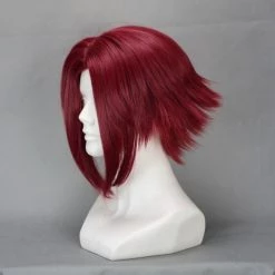 Dark Red 40cm Code Geass Kozuki Kallen Cosplay Wig -Cosplay Shopper Store image 3 170 3 1