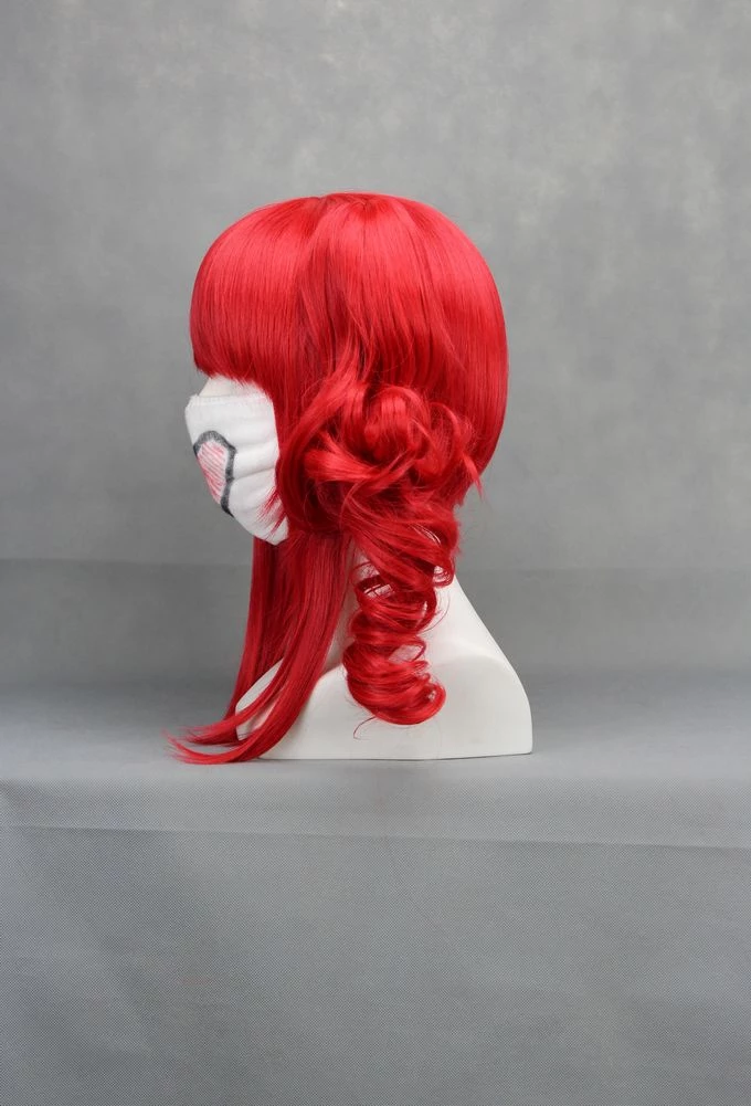 Red 40cm Vocaloid Teto Cosplay Wig 6 Red 40cm Vocaloid Teto Cosplay Wig - Image 4
