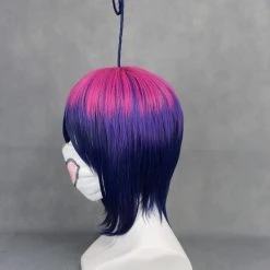 Purple Blue 35cm Ao No Exorcist Mephisto Pheles Cosplay Wig -Cosplay Shopper Store image 3 47 4 1