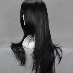 Black 65cm Bleach Kuchiki Byakuya Cosplay Wig -Cosplay Shopper Store image 3 59 4 1