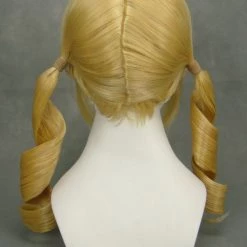 Golden 45cm Puella Magi Madoka Magica Tomoe Mami Cosplay Wig 11 Golden 45cm Puella Magi Madoka Magica Tomoe Mami Cosplay Wig -Cosplay Shopper Store image 4 110 4 1