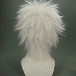 White 32cm Bleach Kurosaki Ichigo Nylon Cosplay Wig 11 White 32cm Bleach Kurosaki Ichigo Nylon Cosplay Wig -Cosplay Shopper Store image 4 133 3 1