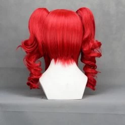 Red 40cm Vocaloid Teto Cosplay Wig 11 Red 40cm Vocaloid Teto Cosplay Wig -Cosplay Shopper Store image 4 189 4 1