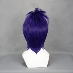 Blue Purple 32cm Katekyo Hitman Reborn Chrome Dokuro Cosplay Wig 11 Blue Purple 32cm Katekyo Hitman Reborn Chrome Dokuro Cosplay Wig -Cosplay Shopper Store image 4 191 5 1
