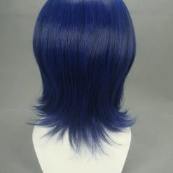 Deep Blue 35cm Sailor Moon Sailor Mercury Mizuno Ami Cosplay Wig -Cosplay Shopper Store image 4 43 4 1