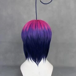 Purple Blue 35cm Ao No Exorcist Mephisto Pheles Cosplay Wig -Cosplay Shopper Store image 4 47 4 1