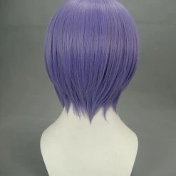 Light Purple 35cm Haruhi Suzumiya Yuki Nagato Cosplay Wig -Cosplay Shopper Store image 4 80 3 1