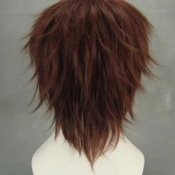 Brown 32cm Haruhi Suzumiya Kyon Cosplay Wig 11 Brown 32cm Haruhi Suzumiya Kyon Cosplay Wig -Cosplay Shopper Store image 4 82 3 1
