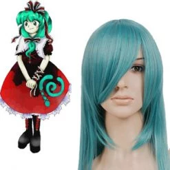 65cm Touhou Project Kagiyama Hina Cosplay Wig