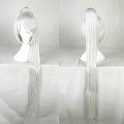 Silver 120cm Riddle Story Of Devil Mahiru Banba/Shinya Banba Cosplay Wig
