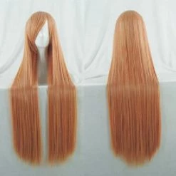 Orange 100cm Riddle Story Of Devil Sumireko Hanabusa Cosplay Wig -Cosplay Shopper Store image COS 19 01 5