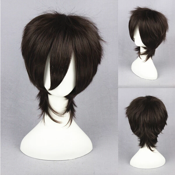 35cm Neon Genesis Evangelion EVA Shinji Ikari Cosplay Wig 3 35cm Neon Genesis Evangelion EVA Shinji Ikari Cosplay Wig