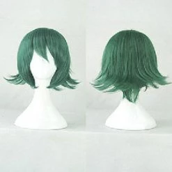 Dark Green 35cm Kill La Kill Uzu Sanageyama Cosplay Wig 11 Dark Green 35cm Kill La Kill Uzu Sanageyama Cosplay Wig -Cosplay Shopper Store image COS 33 01 5